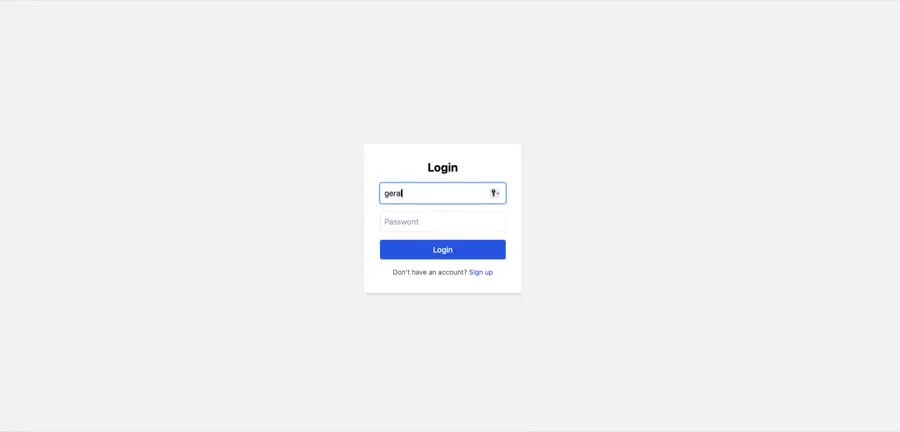AuthApp screenshot